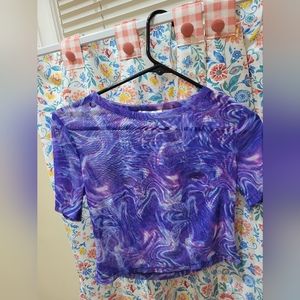 Iheartraves mesh short sleeve shirt